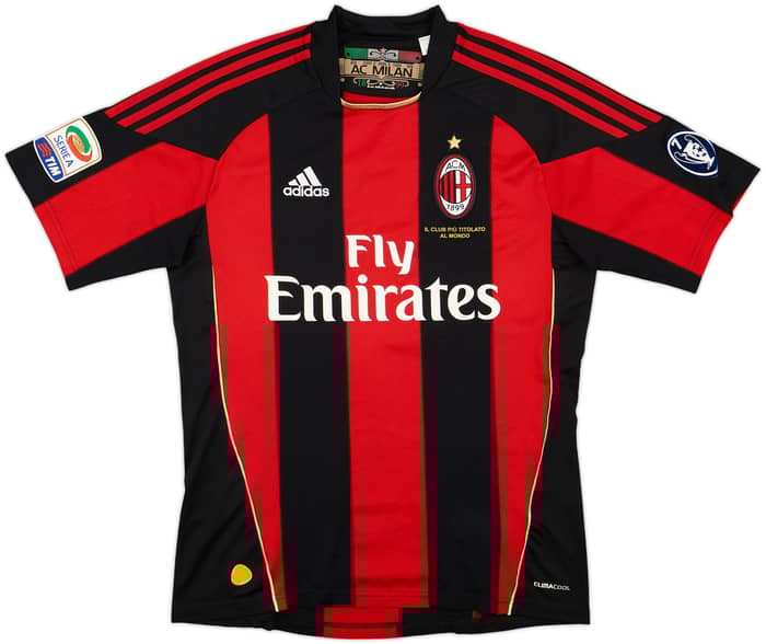 2010-11 AC Milan Home Shirt Cassano #99 - 7/10 - (S)
