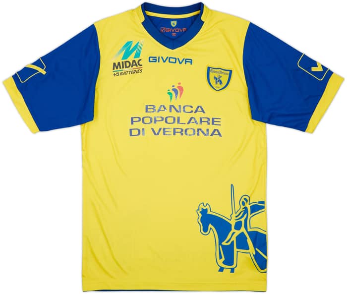 2011-12 Chievo Verona Home Shirt - 4/10 - (XL)