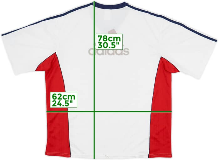 1998-99 Bayern Munich adidas Training Shirt - 4/10 - (XXL)