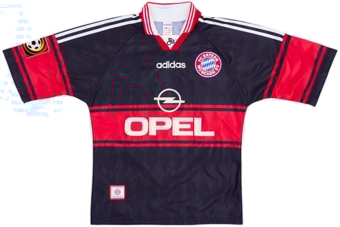 1997-99 Bayern Munich Home Shirt Matthaus #10 - 8/10 - (S)