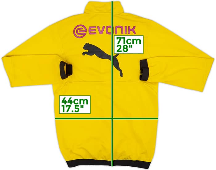 2017-18 Borussia Dortmund Puma Track Jacket - 7/10 - (XL.Boys)
