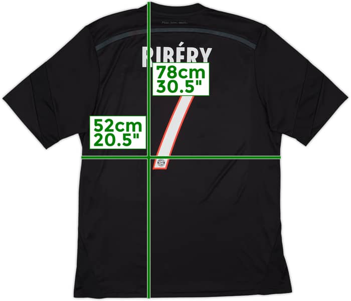 2014-15 Bayern Munich Third Shirt Ribery #7 - 10/10 - (L)