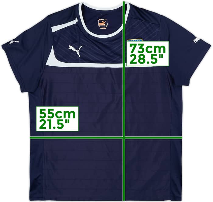 2012-13 Italy Puma Training Shirt - 7/10 - (XL)