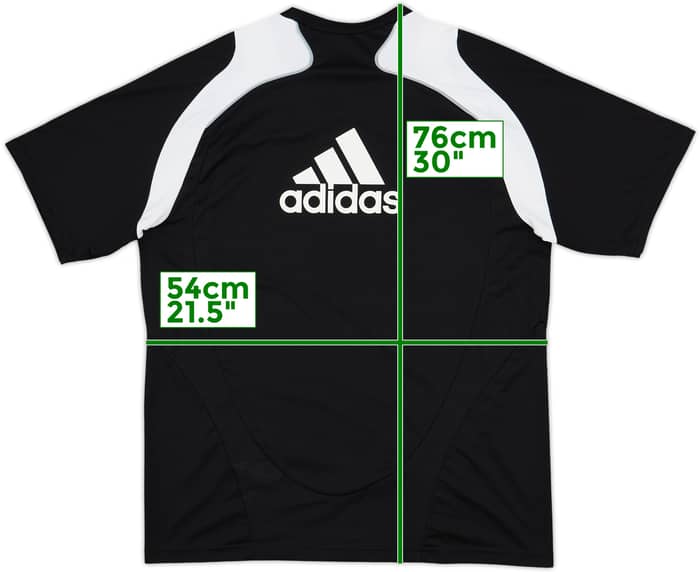 2008-09 Newcastle adidas Training Shirt - 9/10 - (L)