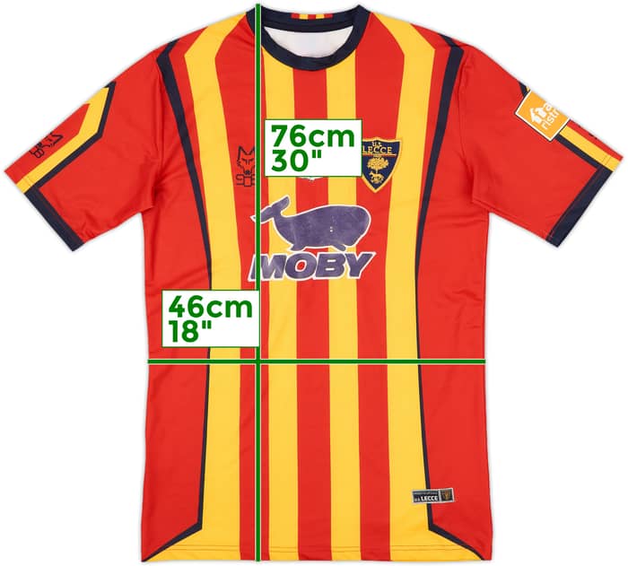 2018-19 Lecce Home Shirt Falco #20 - 7/10 - (M)