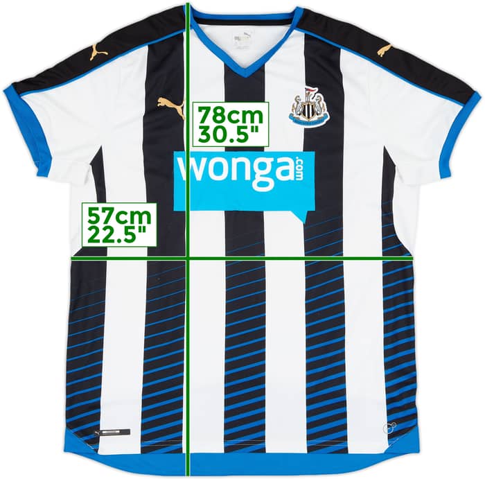 2015-16 Newcastle Home Shirt Jonas #18 - 5/10 - (L)