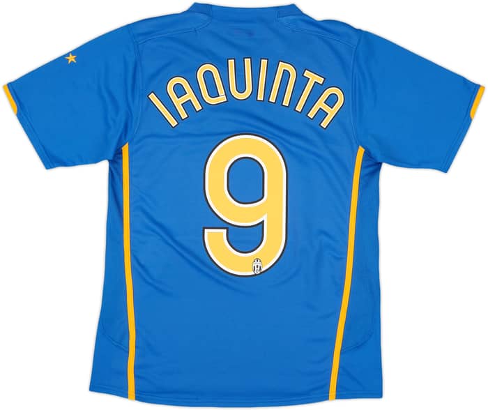 2007-08 Juventus Away Shirt Iaquinta #9 - 7/10 - (S)