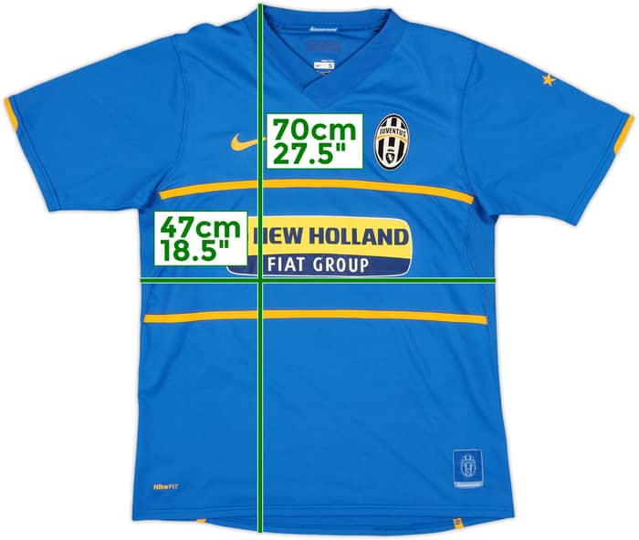 2007-08 Juventus Away Shirt Iaquinta #9 - 7/10 - (S)