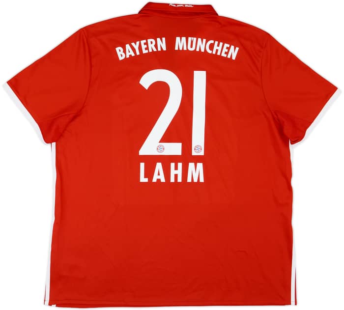 2016-17 Bayern Munich Home Shirt Lahm #21 - 8/10 - (XXL)