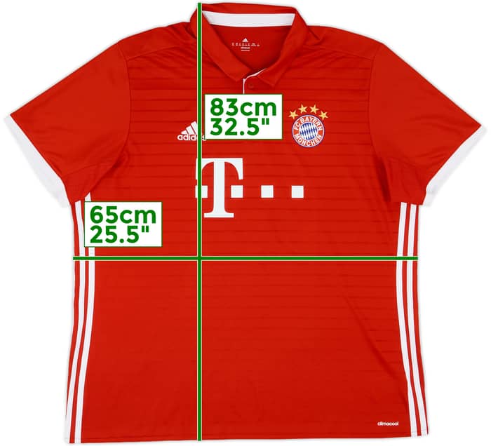 2016-17 Bayern Munich Home Shirt Lahm #21 - 8/10 - (XXL)