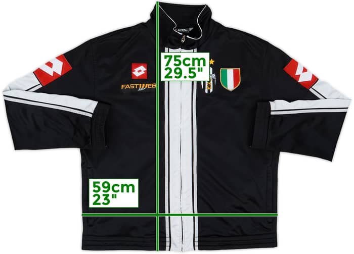 2001-02 Juventus Lotto Track Jacket - 8/10 - (M)
