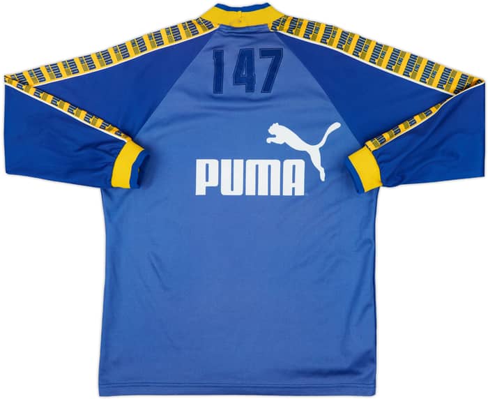 1995-96 Parma Puma Training L/S Shirt #147 - 8/10 - (S)