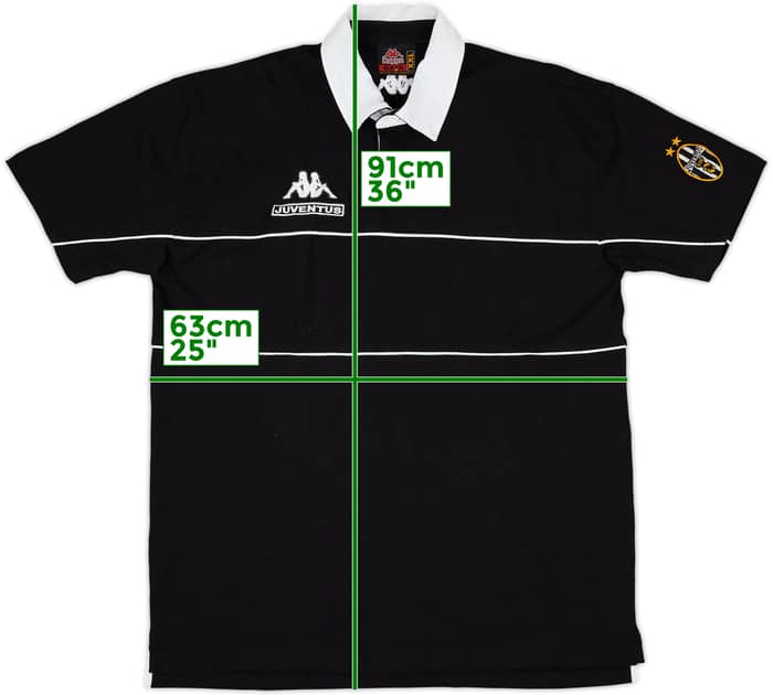 1998-99 Juventus Kappa Polo Shirt - 10/10 - (XXL)