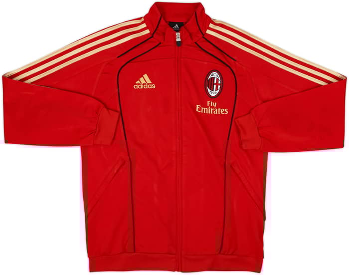 2010-11 AC Milan adidas Track Jacket - 8/10 - (S)