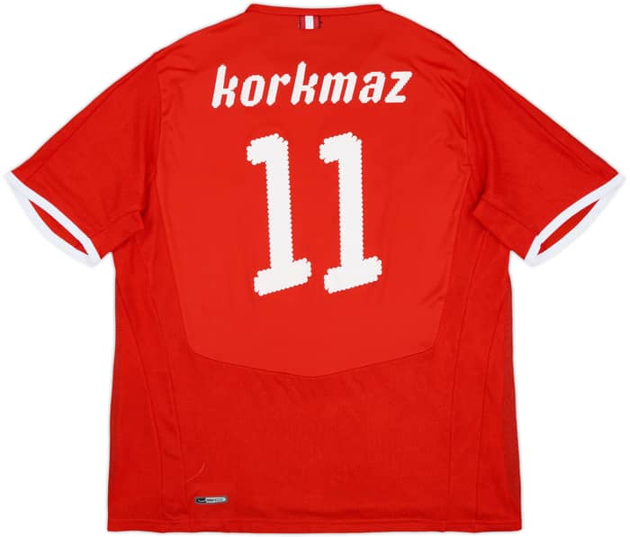2008-09 Austria Home Shirt Korkmaz #11 - 7/10 - (L)