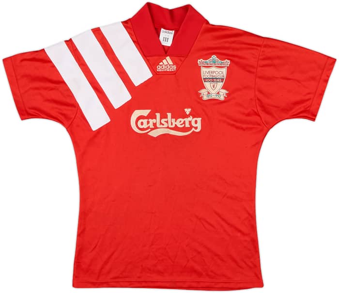 1992-93 Liverpool Centenary Home Shirt - 7/10 - (S)