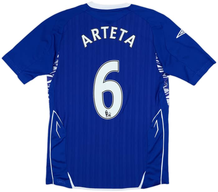 2007-08 Everton Home Shirt Arteta #6 - 7/10 - (S)