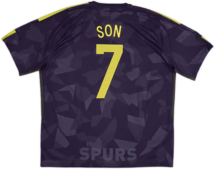 2017-18 Tottenham Third Shirt Son #7 - 9/10 - (XXL)