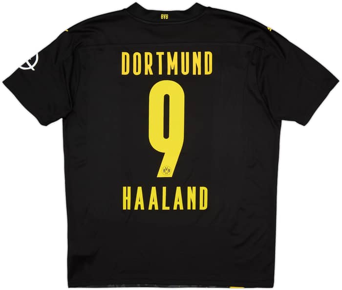 2020-21 Dortmund Away Shirt Haaland #9 - 10/10 - (L)