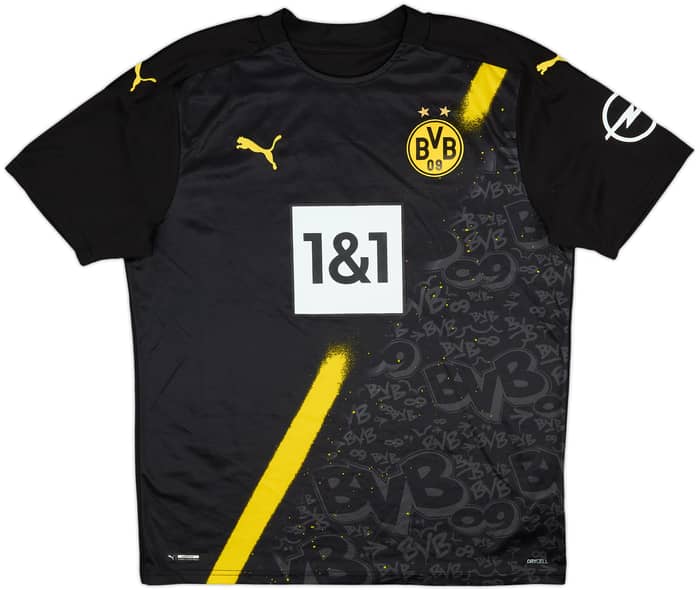 2020-21 Dortmund Away Shirt Haaland #9 - 10/10 - (L)