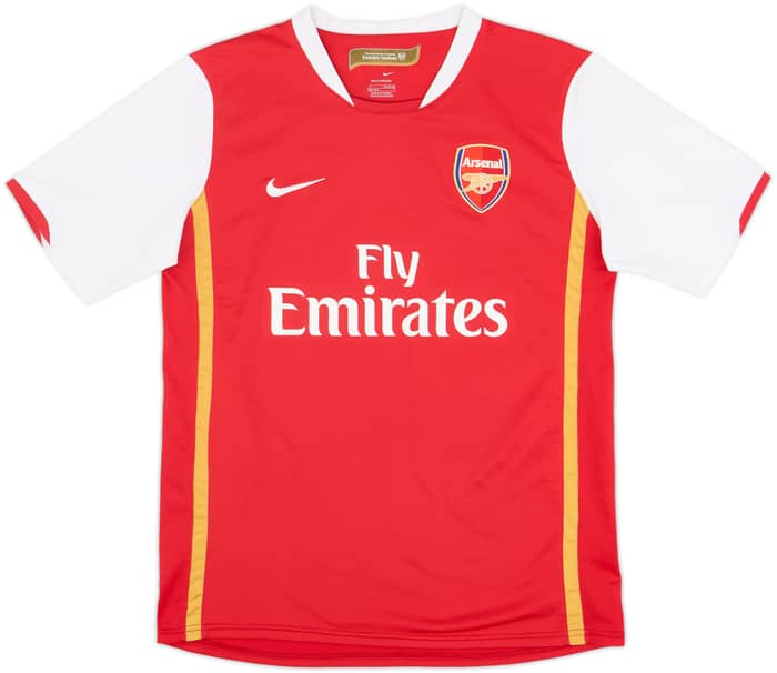 2006-08 Arsenal Home Shirt Henry #14 - 6/10 - (XL.Boys)