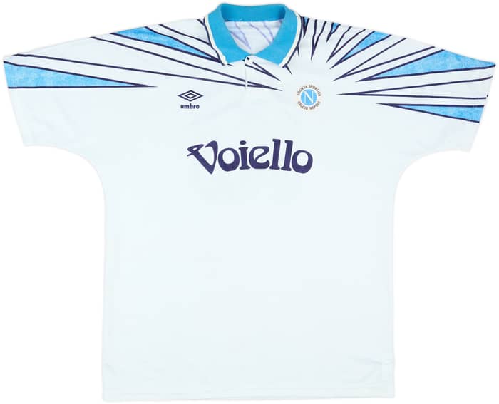 1991-93 Napoli Away Shirt #10 - 6/10 - (XL)