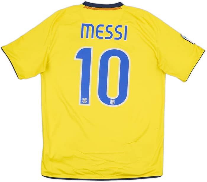 2008-10 Barcelona Away Shirt Messi #10 - 8/10 - (M)
