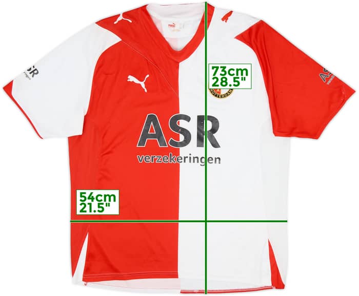 2009-10 Feyenoord Home Shirt - 5/10 - (M)