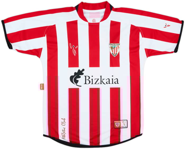 2004-05 Athletic Bilbao Youth Match Issue Home Shirt #7