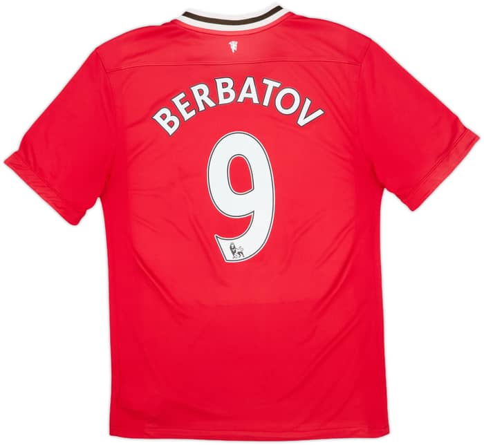 2011-12 Manchester United Home Shirt Berbatov #9 - 5/10 - (L)