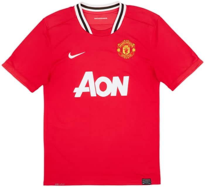 2011-12 Manchester United Home Shirt Berbatov #9 - 5/10 - (L)
