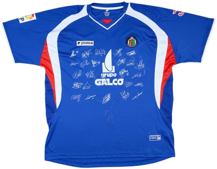 2006-07 Getafe 'Squad Signed' Home Shirt - 5/10 - (XXL)