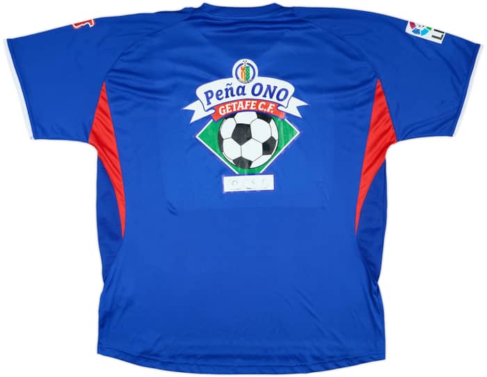 2006-07 Getafe 'Squad Signed' Home Shirt - 5/10 - (XXL)