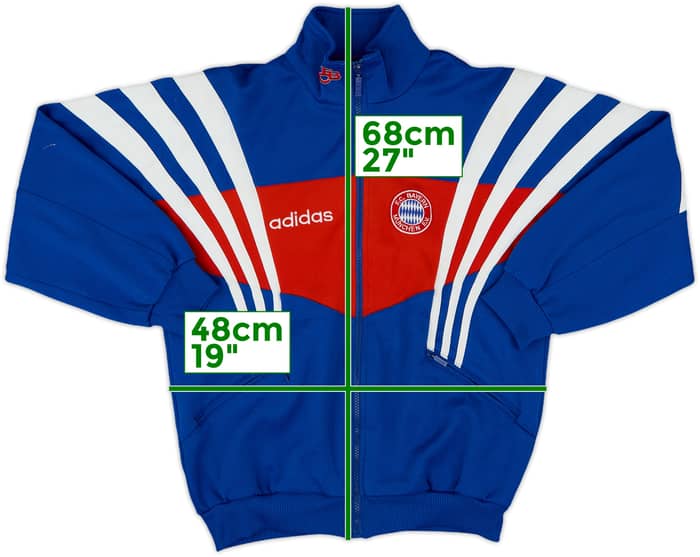 1995-96 Bayern Munich adidas Track Jacket - 5/10 - (XL.Boys)