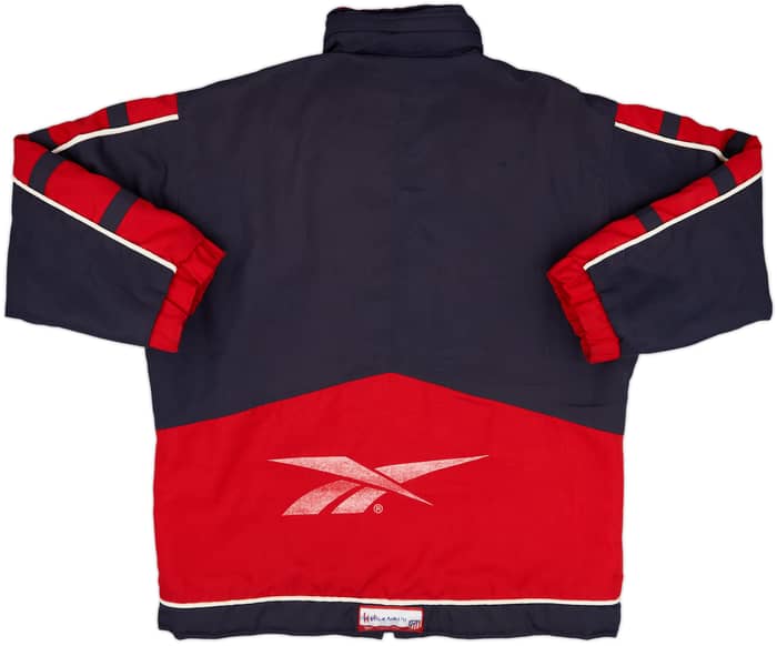 1999-00 Atletico Madrid Reebok Hooded Rain Jacket - 8/10 - (XL)