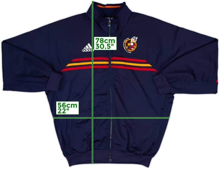 1998-00 Spain adidas Track Jacket - 8/10 - (M/L)