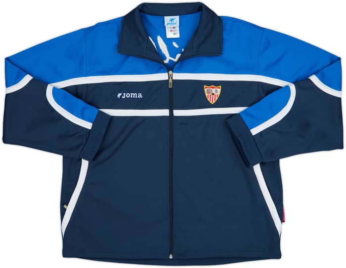 2001-02 Sevilla Joma Track Jacket - 9/10 - (S)