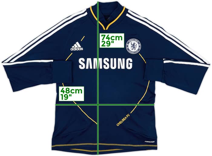 2010-11 Chelsea adidas Formotion Training L/S Shirt - 10/10 - (L)