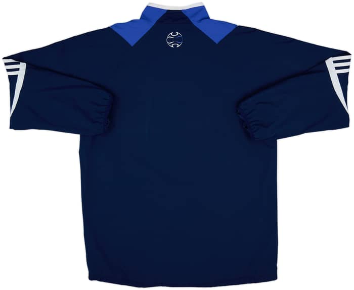 2007-08 Chelsea adidas 1/4 Zip Track Jacket - 8/10 - (M)