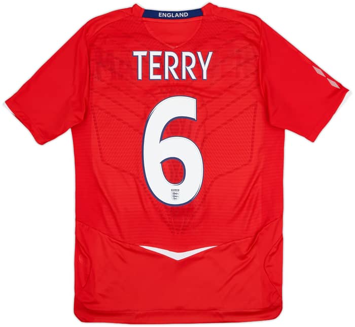 2008-10 England Away Shirt Terry #6 - 8/10 - (S)