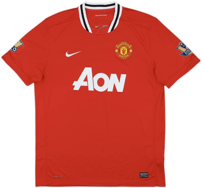 2011-12 Manchester United Home Shirt Pogba #42 - 6/10 - (XL)