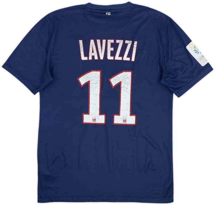 2012-13 Paris Saint-Germain Home Shirt Lavezzi #11 - 5/10 - (S)