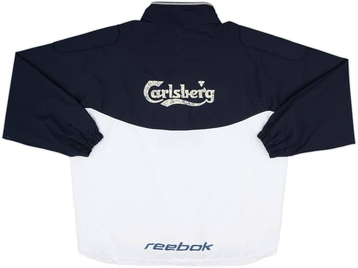 2001-02 Liverpool Reebok 1/2 Zip Track Jacket - 7/10 - (XL)