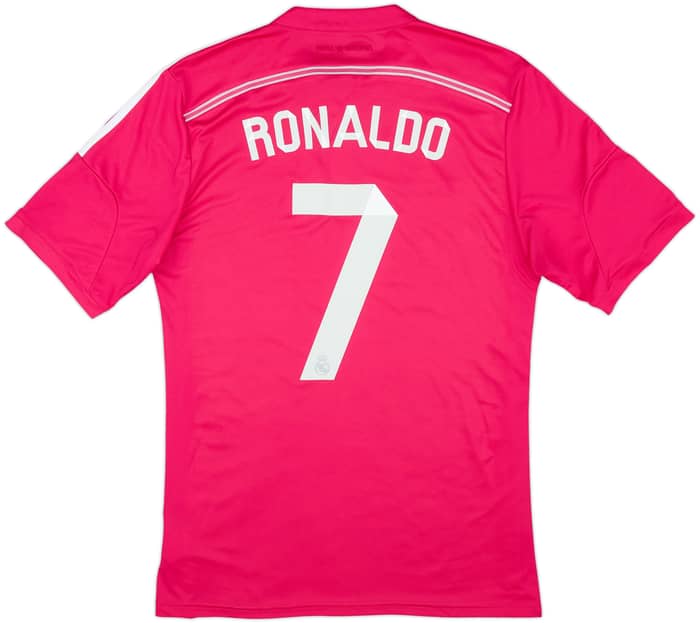 2014-15 Real Madrid Away Shirt Ronaldo #7 - 7/10 - (L)
