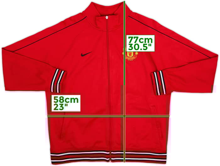 2011-12 Manchester United Nike Track Jacket - 5/10 - (XL)