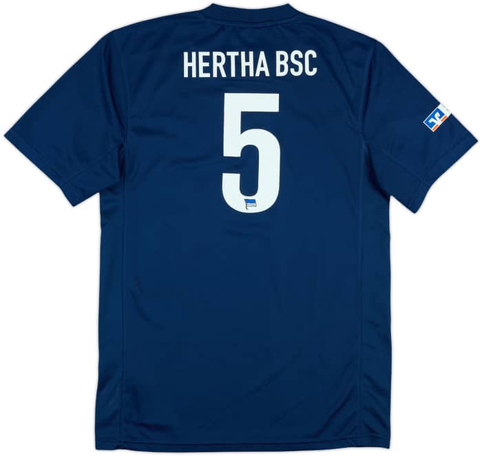 2015-16 Hertha Berlin Youth Match Issue Away Shirt #5