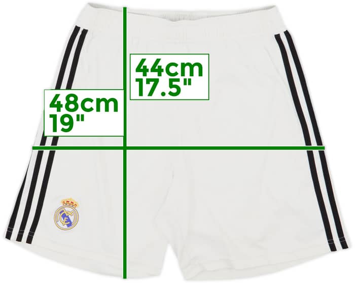 2018-19 Real Madrid Home Shorts - 6/10 - (M)