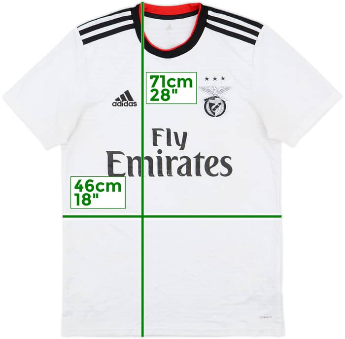 2018-19 Benfica Away Shirt - 5/10 - (S)