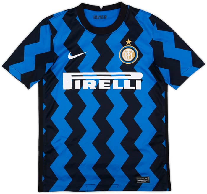 2020-21 Inter Milan Home Shirt - 7/10 - (M.Boys)