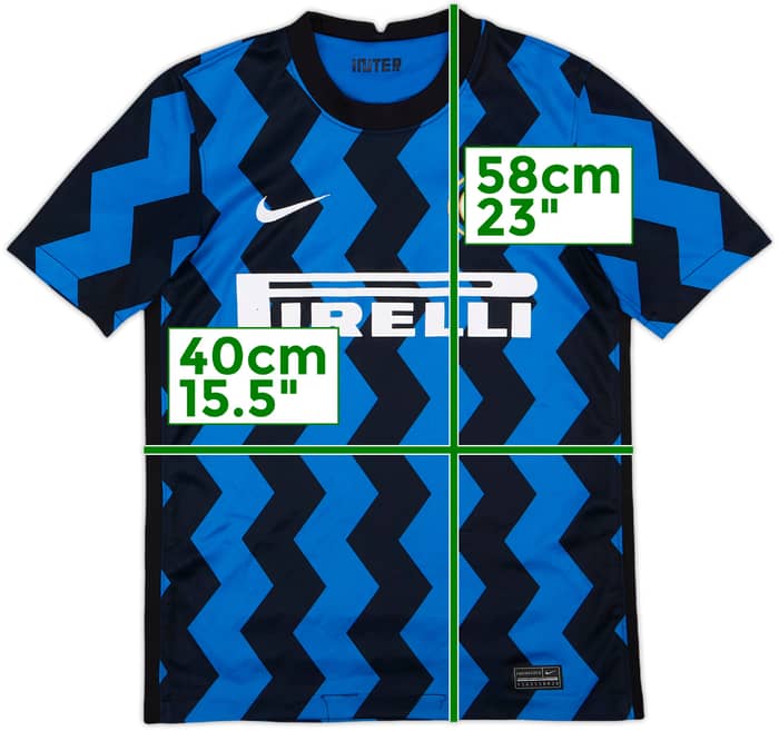 2020-21 Inter Milan Home Shirt - 7/10 - (M.Boys)